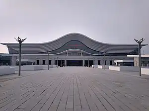 青盐铁路青岛西站