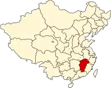 江西省轄區