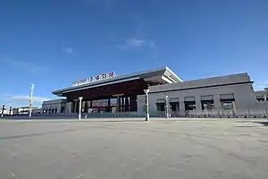 日喀则站站房