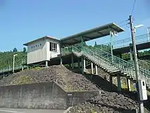 震灾前的车站(2007年6月)