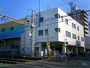 站舍大樓的一部分（2008年8月20日攝）