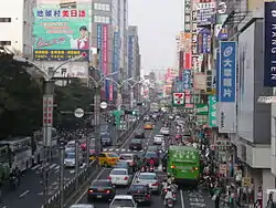 三民路一中商圈路段