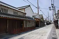 河原町妻入商家群