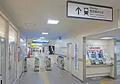 西檢票口（2022年7月）