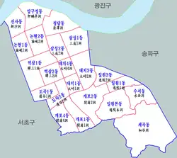 江南區行政區劃