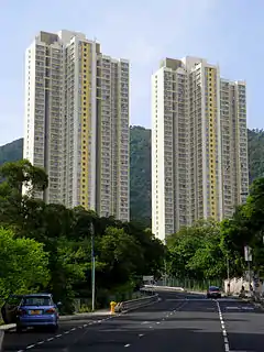沙田坳邨T型樓宇（和田樓與順田樓）