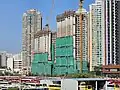 海皇路望向興建中之兆翠苑（2023年11月）