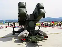 天兵防空系統的麻雀飛彈發射器