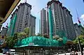 重建中的蘇屋邨二期（2017年6月）