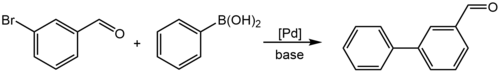 3-溴苯甲醛参与的C–C偶联反应
