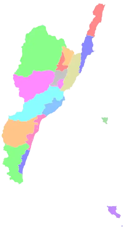 萬安磚窯廠在台東縣的位置