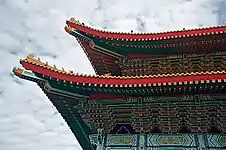 國家戲劇院斗栱（1987年，楊卓成設計）