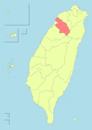 新竹縣縣長管轄區域