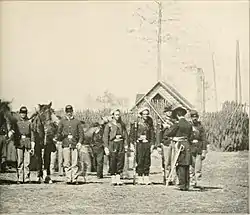 南北戰爭時期的美軍憲兵部隊（Provost Corps），攝於1861-1865年間