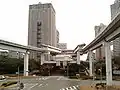 從北側看過去的車站