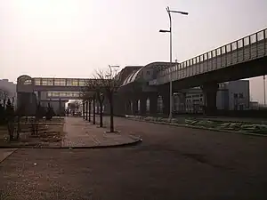 刘园站外景（2009年1月）