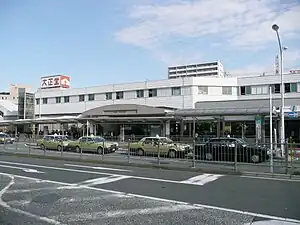 田園都市線薊野站西口（2011年11月）