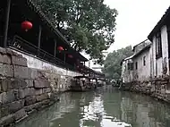 锦溪古镇风景一角