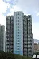 慈樂邨樂天樓的北面外貌