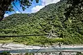 東部發電廠銅門機組的吊橋