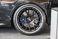 2018年腓特烈港国际改装车展，装配于展示车上的BBS CH-R II
