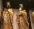 上海玉佛禅寺 - 婆竭罗龙王 (左)，日天 (右)