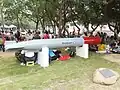 固定於成功嶺展示的海軍九一式魚雷