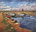 梵高 『阿爾勒的格雷澤橋』1888年