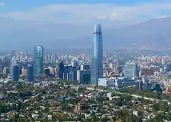 圣地亚哥首都大区的天際線
