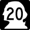 Washington route marker