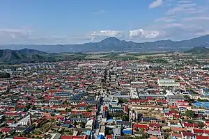 永宁镇天际线，2021年。