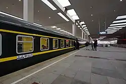 部分列车车次同時使用BSP及南车四方青藏高原型25T型客車